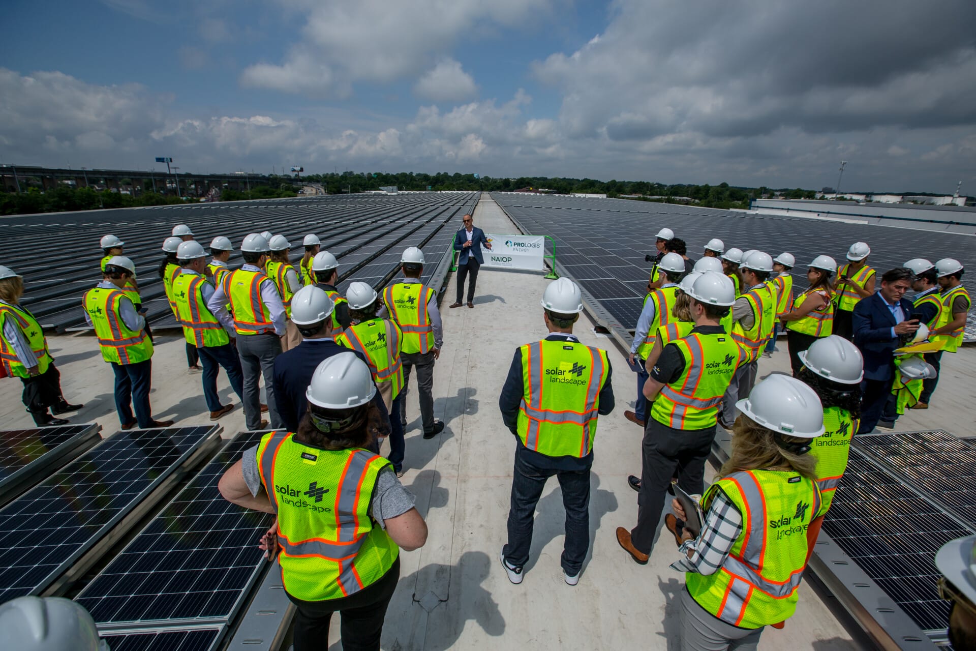 Solar Landscape, Prologis Partnership Shines at Rooftop Community Solar Demonstration